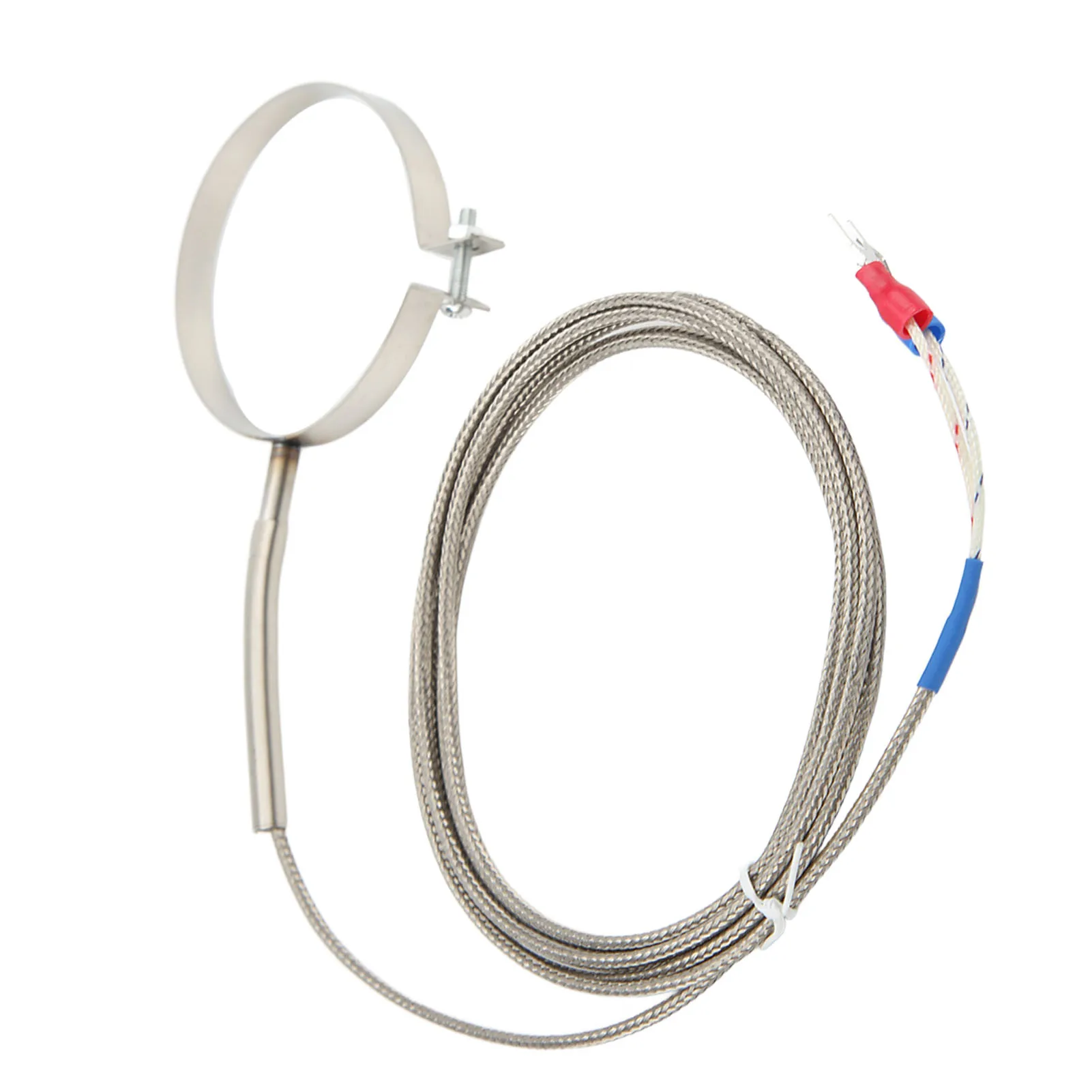 Термопара из нержавеющей стали 60 мм 0-400 ° C с резьбой для датчика температуры типа