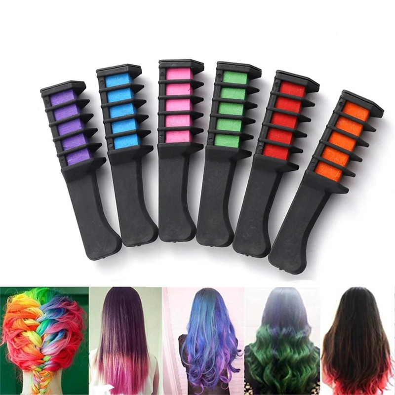 Dye Temporary Chalk Hair Color Dye Disposable Salon Styling Colouring Dyeing Hair Dye Accessories