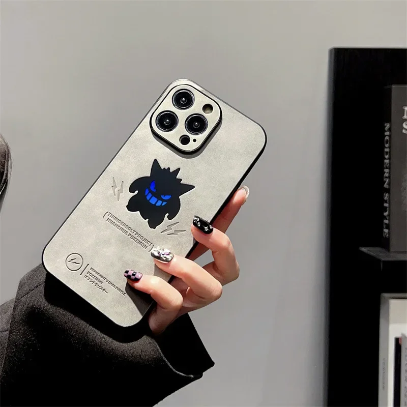 Чехол для телефона Cartoon Laser Genggui подходит IPhone 16 15 14 13 12 11 Pro Max 7 8Puls X XS XR XSMAX красочный