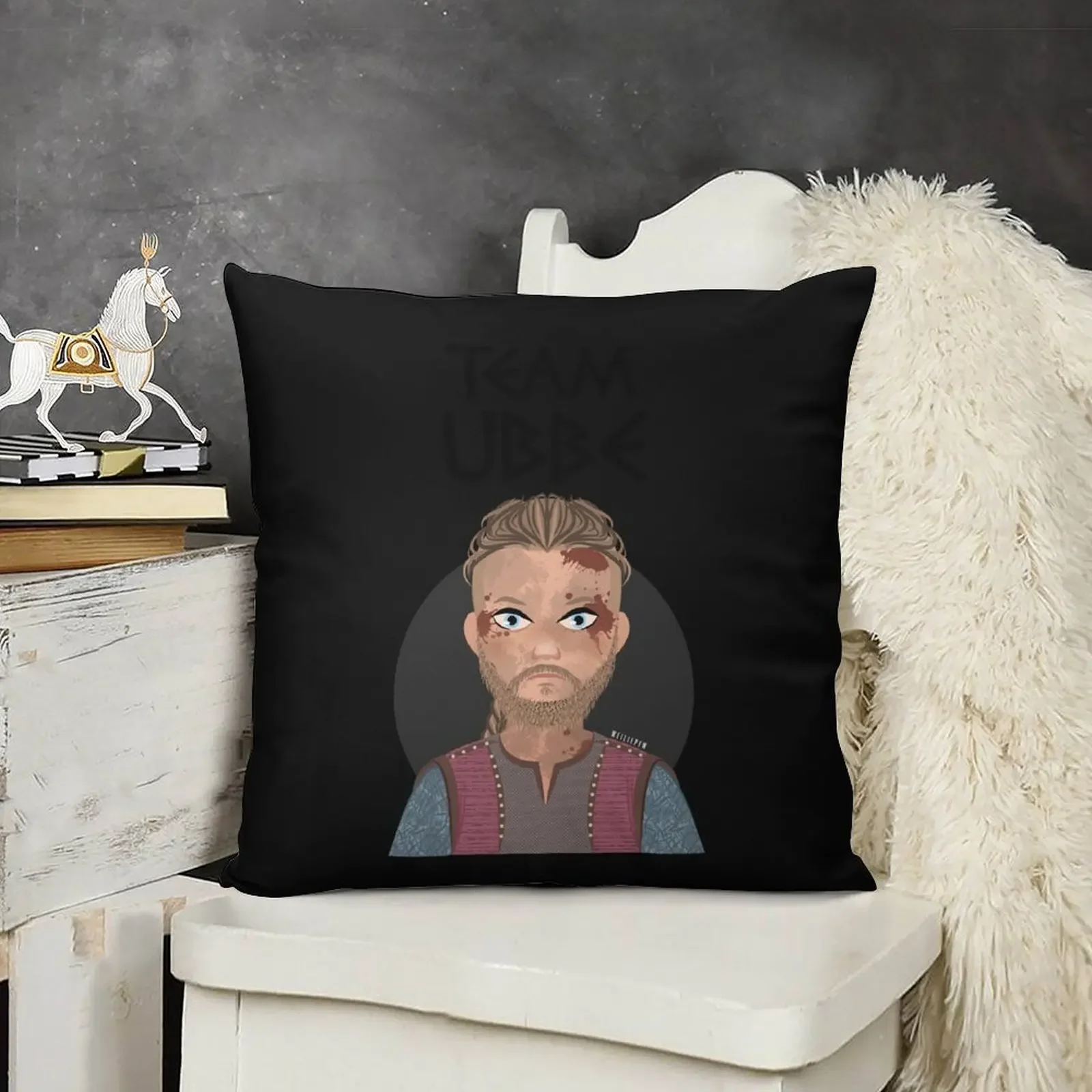Ragnar Lothbrok Классическое искусство Декоративная подушка Рождественские чехлы для
