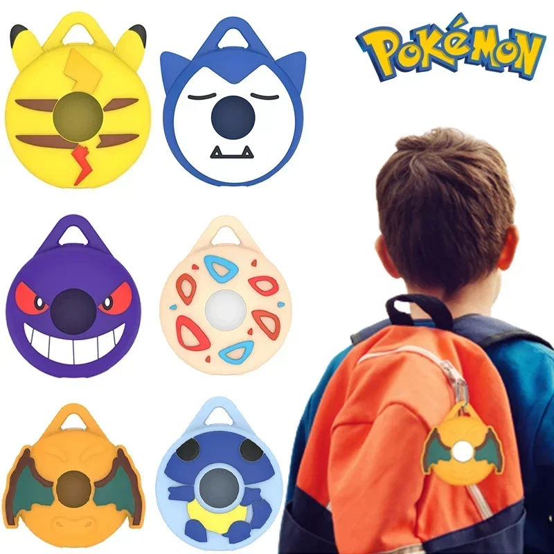 Силиконовый чехол для Pokemon Gengar противоударный универсальный со шнурком защитный