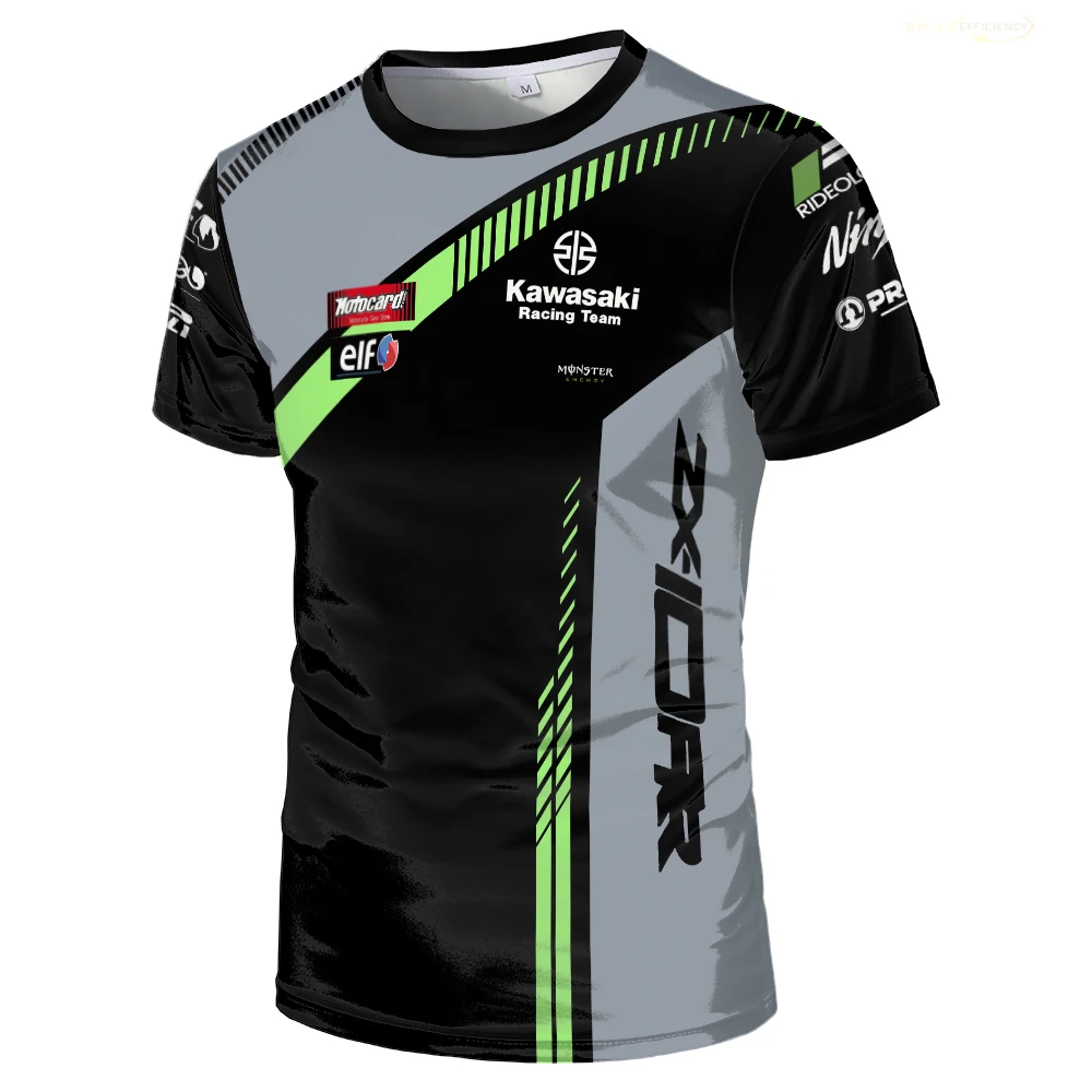 

2023 summer racing driver men's Formula One F1 short-sleeved high-quality breathable shirt clothing new style