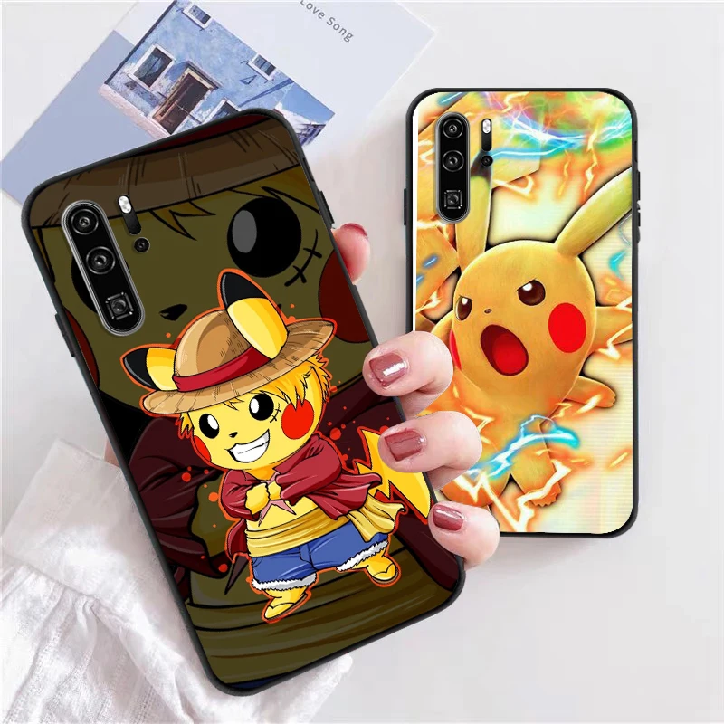 

Pokemon Bandai Phone Cases For Huawei Honor P30 P40 Pro P30 Pro Honor 8X V9 10i 10X Lite 9A Cases Carcasa Coque