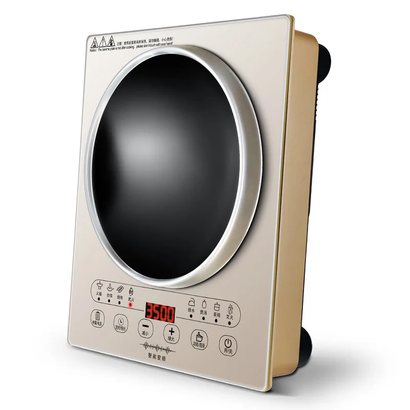 Настольная встроенная индукционная плита 3500 Вт Коммерческая Мощная Высокая