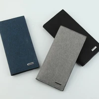 mens long canvas wallet 2022 new simple atmospheric and fashionable wallet you deserve it