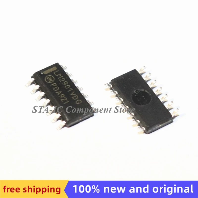 

Новая оригинальная бесплатная доставка NCV2901DR2G LM2901VDG SOP14
