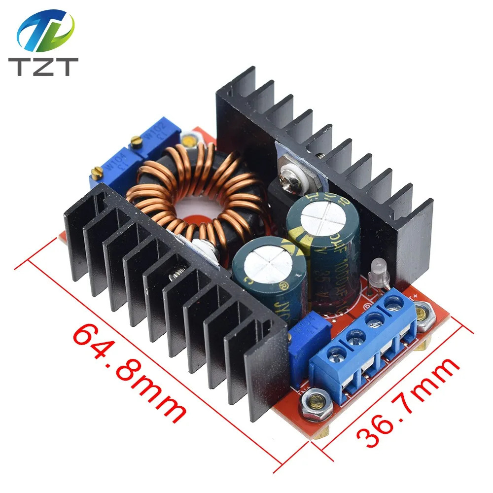 DC-DC от 9-35 до 1-35 В 80 Вт TZT понижающий модуль постоянного тока преобразователь CC CV