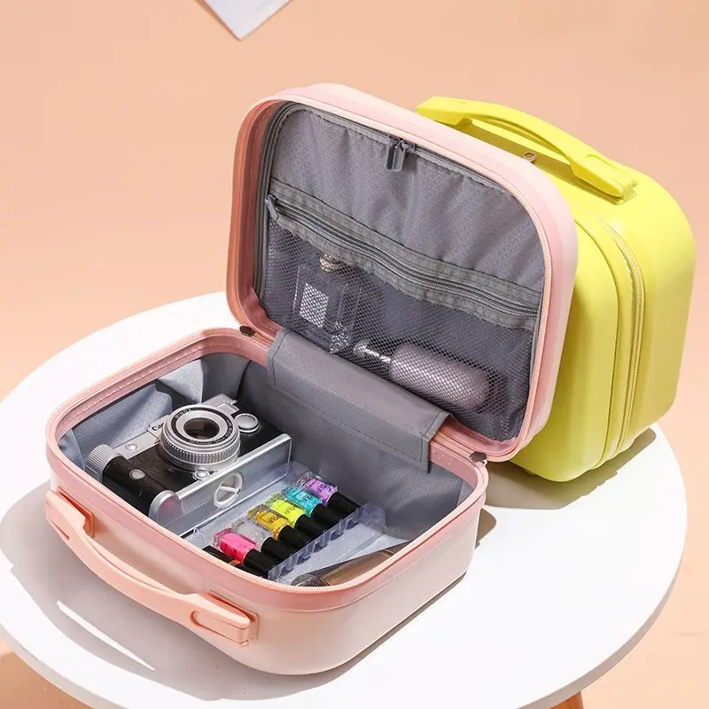 

Professional Cosmetic Case Beauty Makeup Necessary Waterproof Storage Bag Suitcase for Adults Portable Cosmetics for Women E915