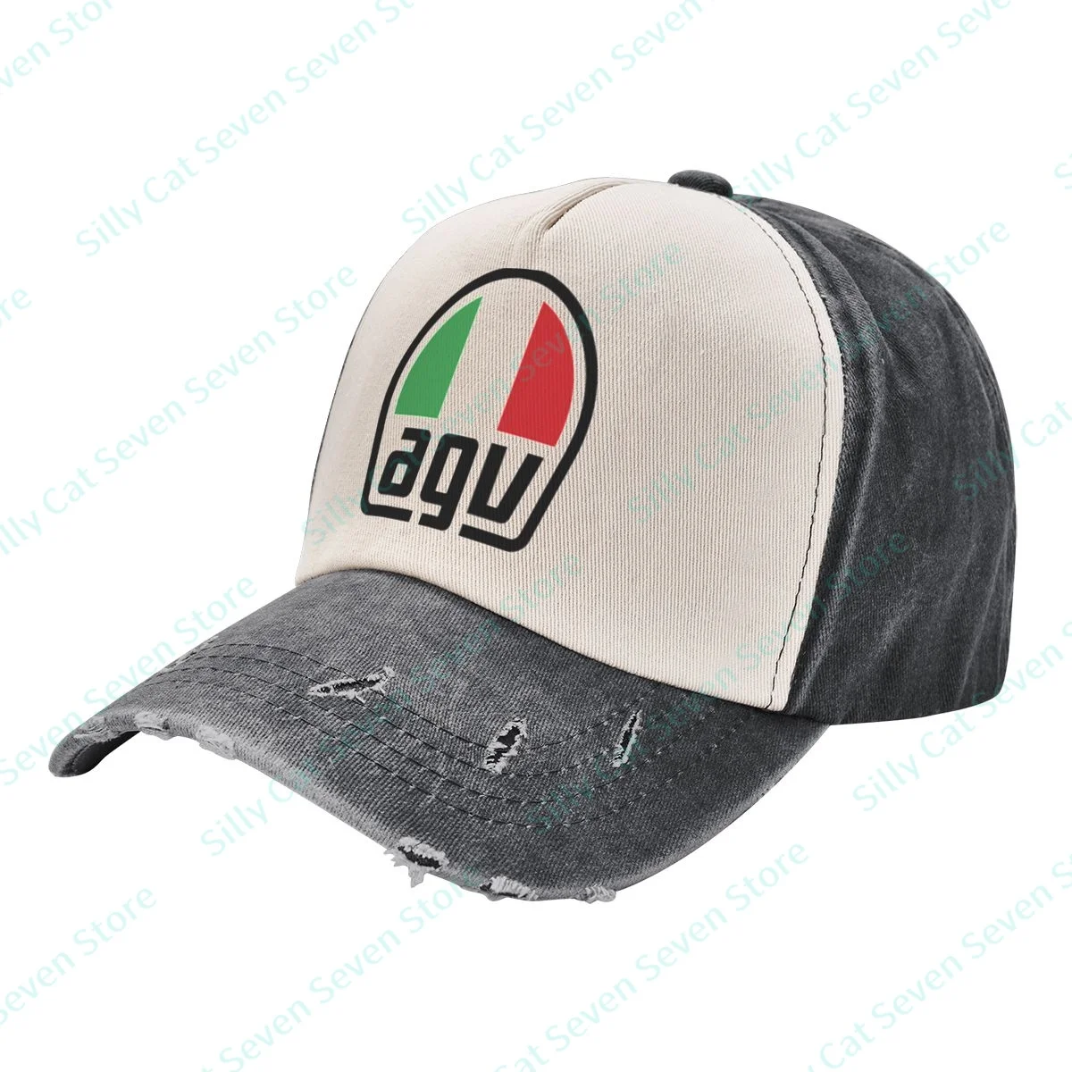 

Multiple Colour Agv Vintag Denim color contrast Baseball Cap Peaked Cap Adjustable Unisex Dad Hat Shade Sport Baseball Hats