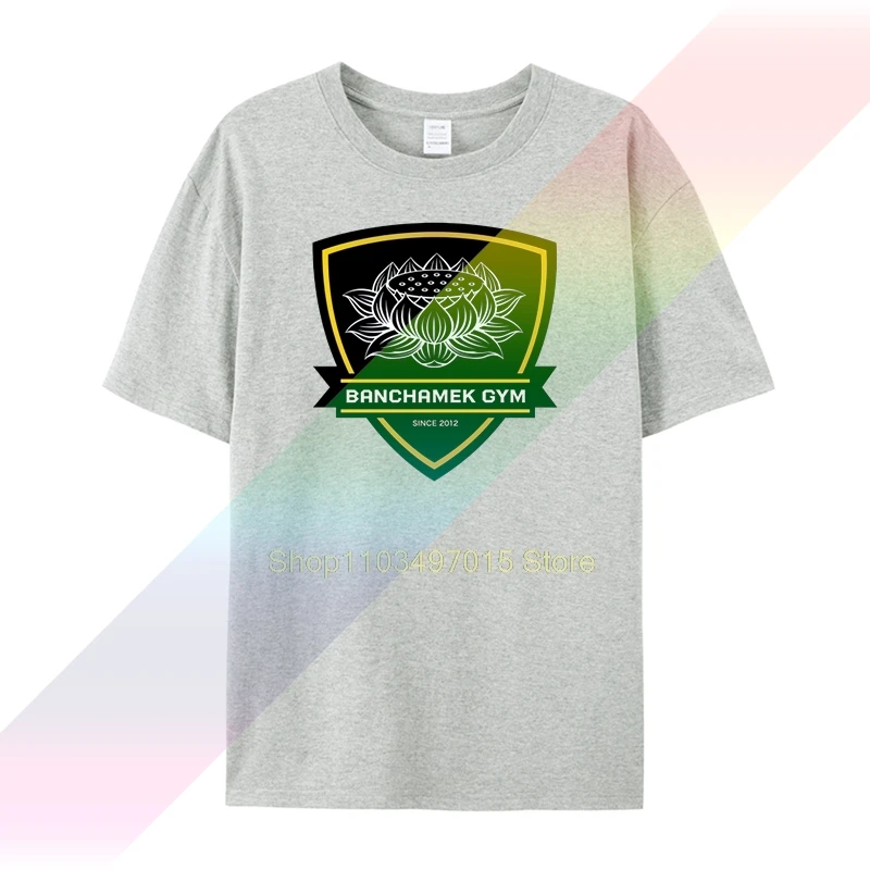 Новинка BANCHAMEK GYMER Buakaw Por Pramuk Muay Thai логотип мужская Черная Футболка размер S 3XL 2019
