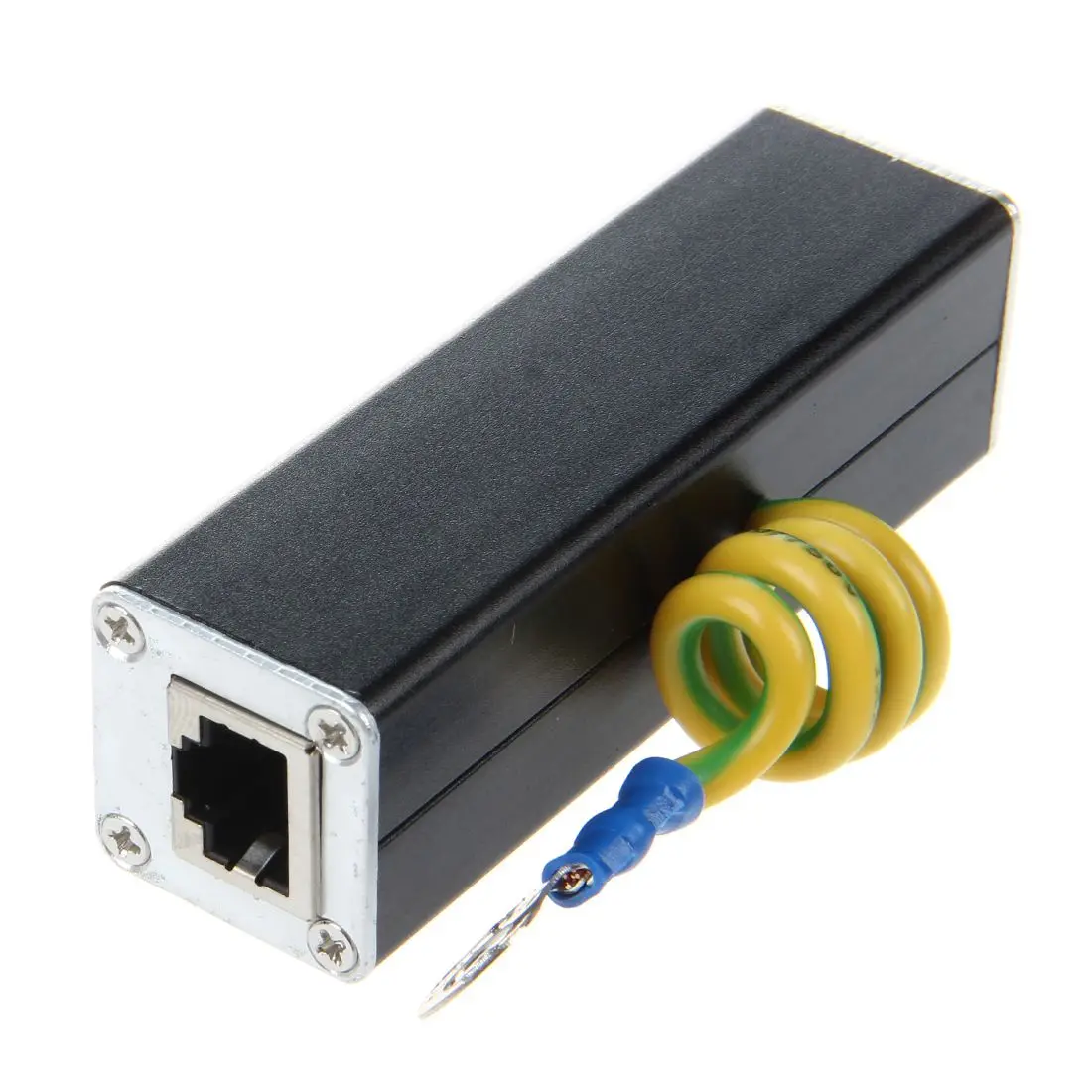 semoic RJ45 Plug Ethernet Сетевой фильтр защиты от перенапряжения Громовой разрядник 100 МГц