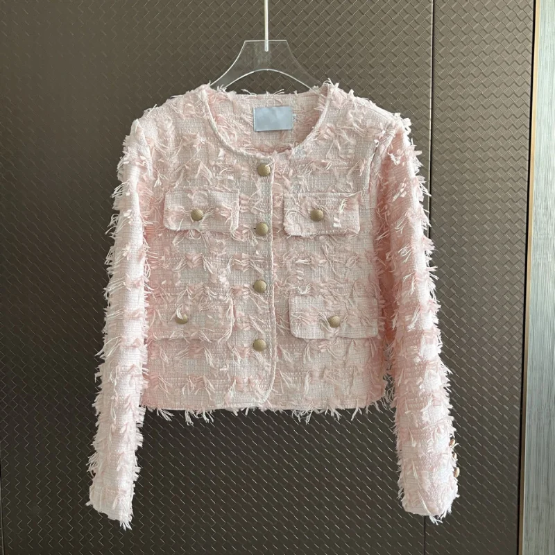 Рисунок 2 - Женская твидовая куртка с длинным рукавом