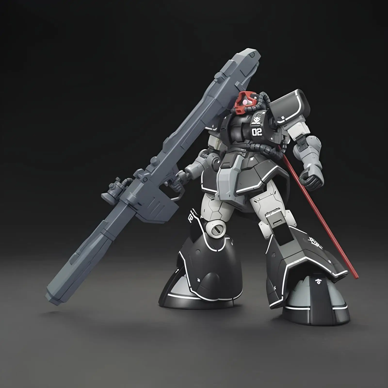 Hg Gto 1/144 Yms-08b Dom фигурки модель с испытанием фигурка в сборе коллекционные модели