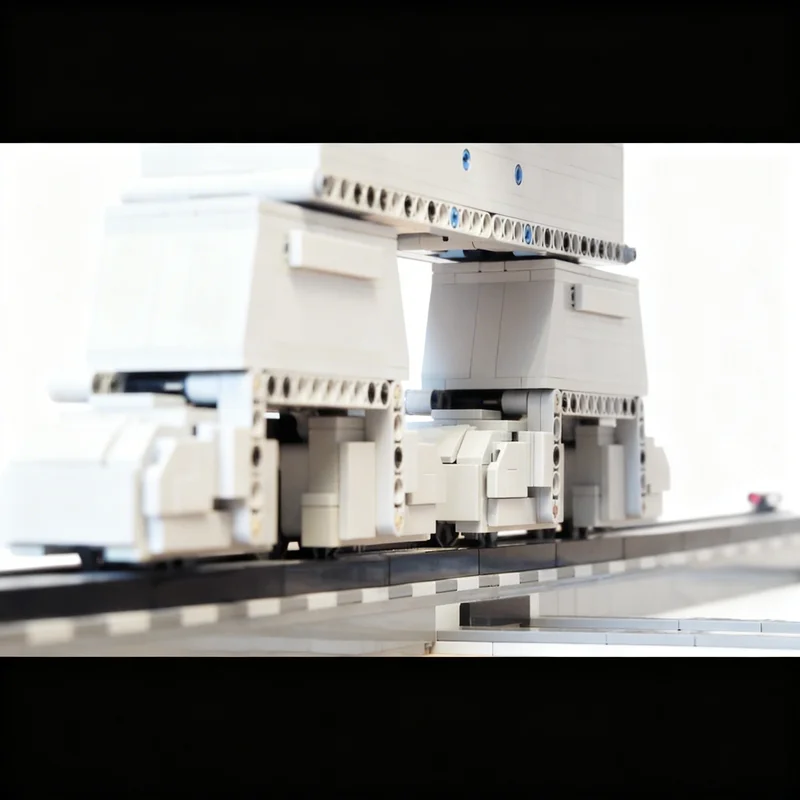 9605 деталей MOC Sennebogen 8100EQ Полностью радиоуправляемая машина для обработки материалов Sbrick Техническая модель для сборки из строительных блоков Игрушка (art.: 3920dccc55efb) - 3920dccc55efb
