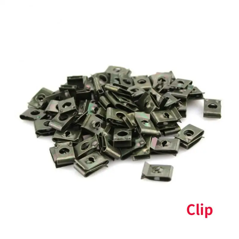 

Convenient Self-tapping Screw High Strength And Hardness Durable Iron Sheet Portable Iron Clip Car Accessories Nut Card Clip