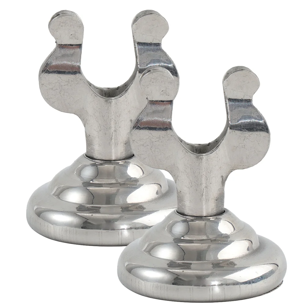 

2 Pcs Gold Table Decor Number Plate Cards Stand Holder Numbers Holders Menu Display 201 Stainless Steel