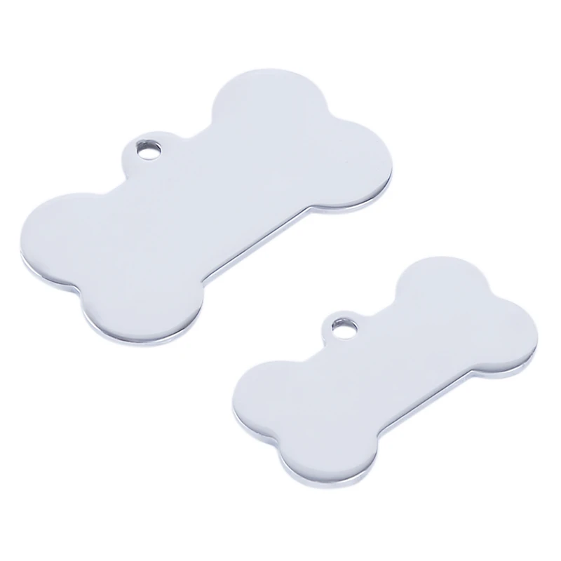 

Идентификационная бирка для домашних животных с гравировкой, идентификационное имя для кота, щенка, собаки, подвесная бирка, брелок, кости, ...