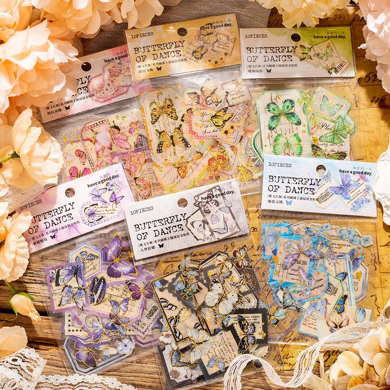 

20 комплектов/1 упаковка, декоративные наклейки-бабочки