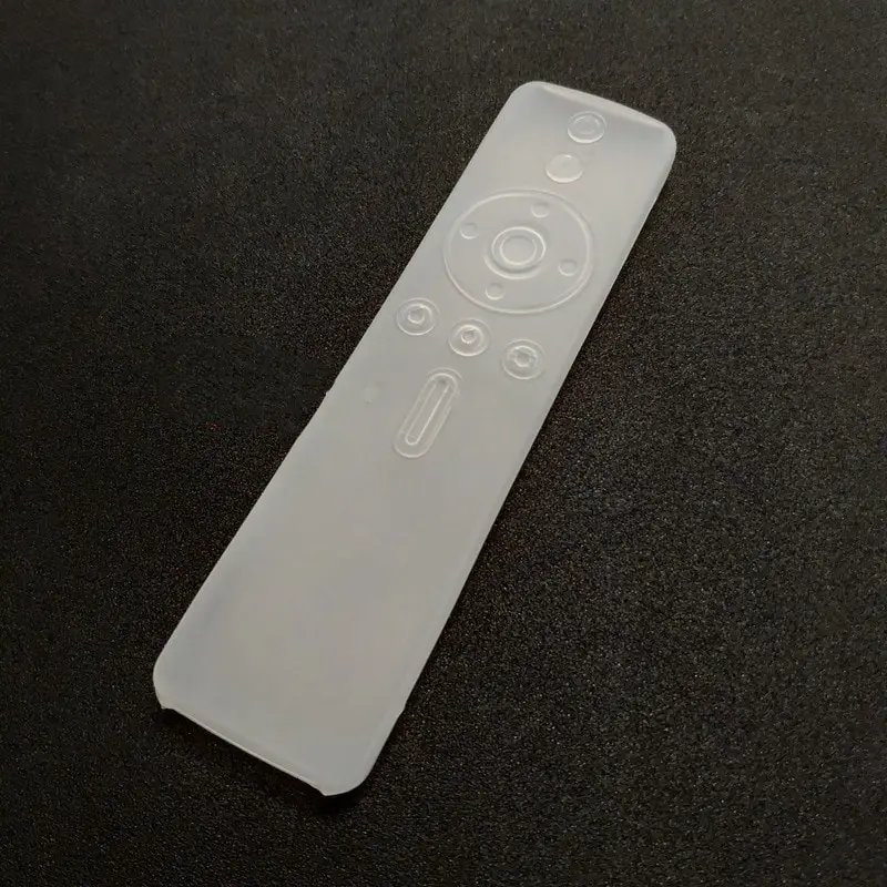 

New Silicone Protective Case Transparent Remote Control Cover For Xiaomi TV 4A Rubber Cover For Xiaomi IP TV Set-top Box 4S Pro