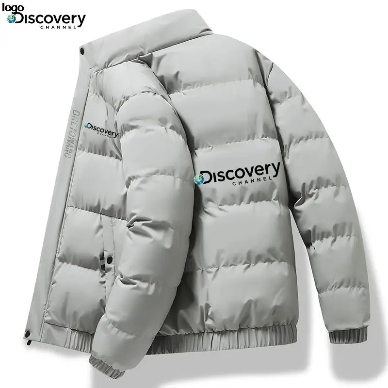 2022 new autumn and winter Discovery Channel men's aviator trench coat casual outdoor street fashion warm zipper jacket