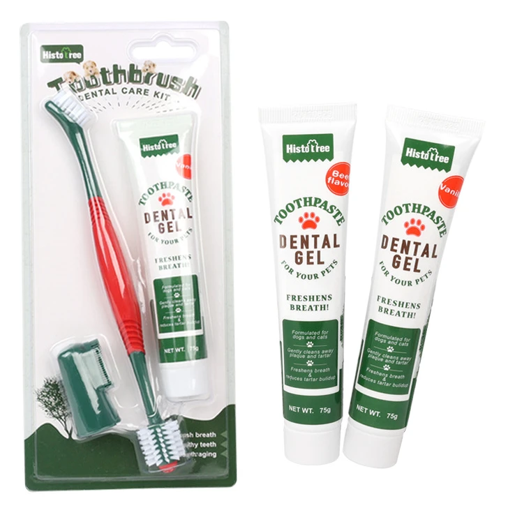 

Pets Tartar Control Kit for Dogs-Contains Toothpaste,Dog Toothbrush&Fingerbrush,Dog Teeth Cleaning Kit,Pet Dental Care Mascotas