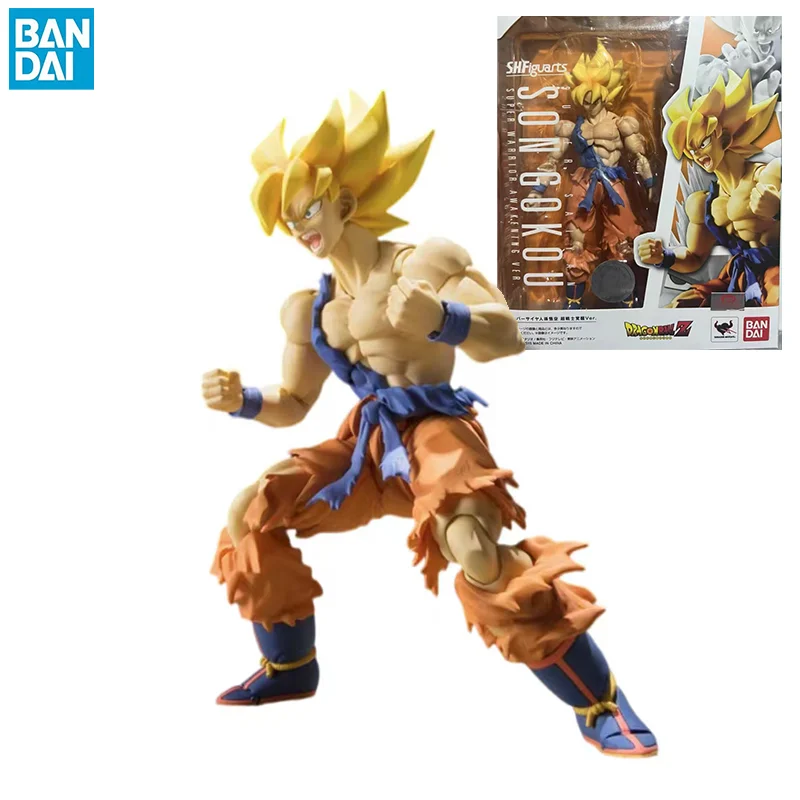 

100% Original Bandai S.H.Figuarts SHF Super Saiyan Son Goku Chou Senshi Kakusei Ver. Dragon Ball Z In Stock Anime Figures Model