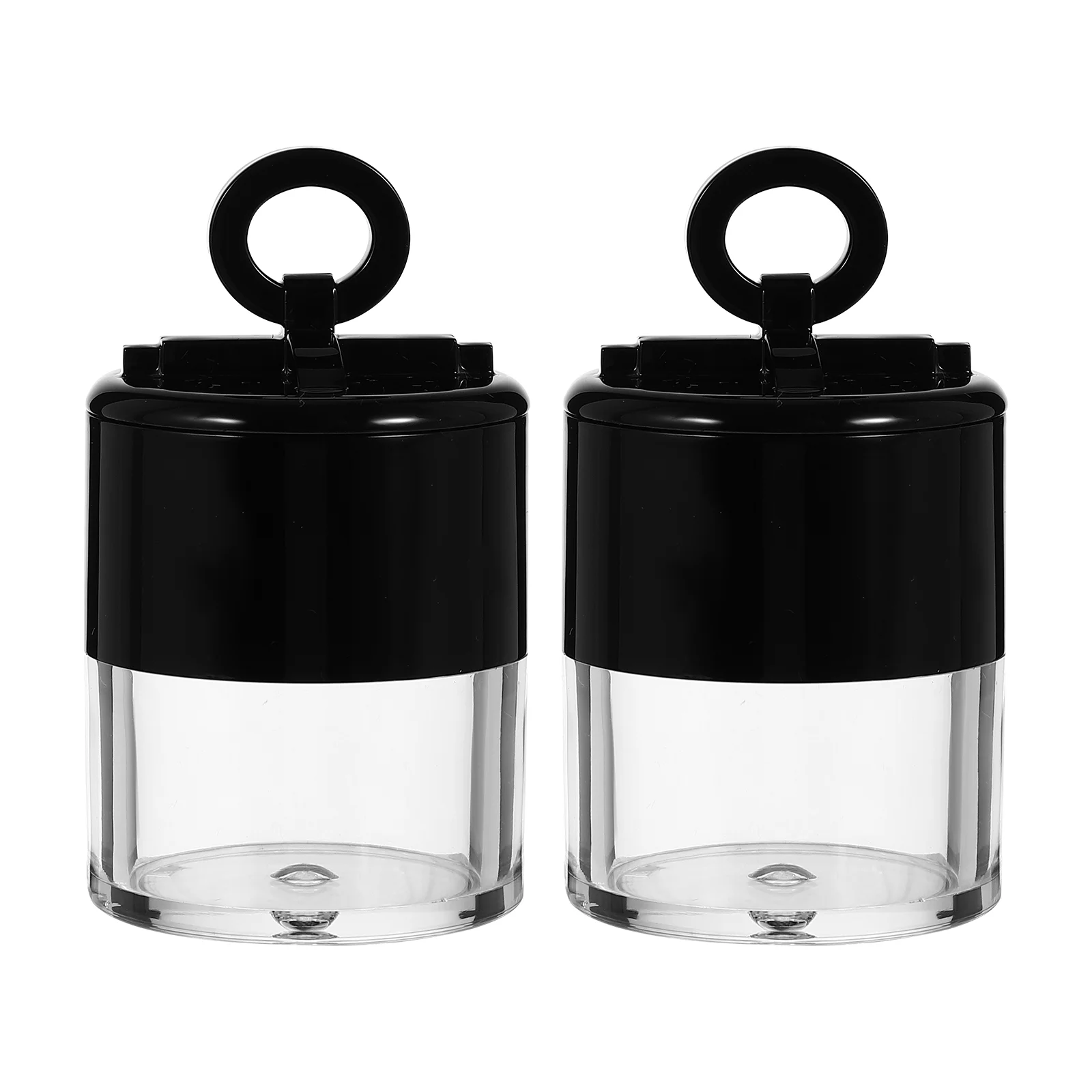 

Powder Box Container Puff Looserefillable Dispenser Case Puft Mini Makeup Empty Travel Bodysubpackaging Sponge Face Reusable
