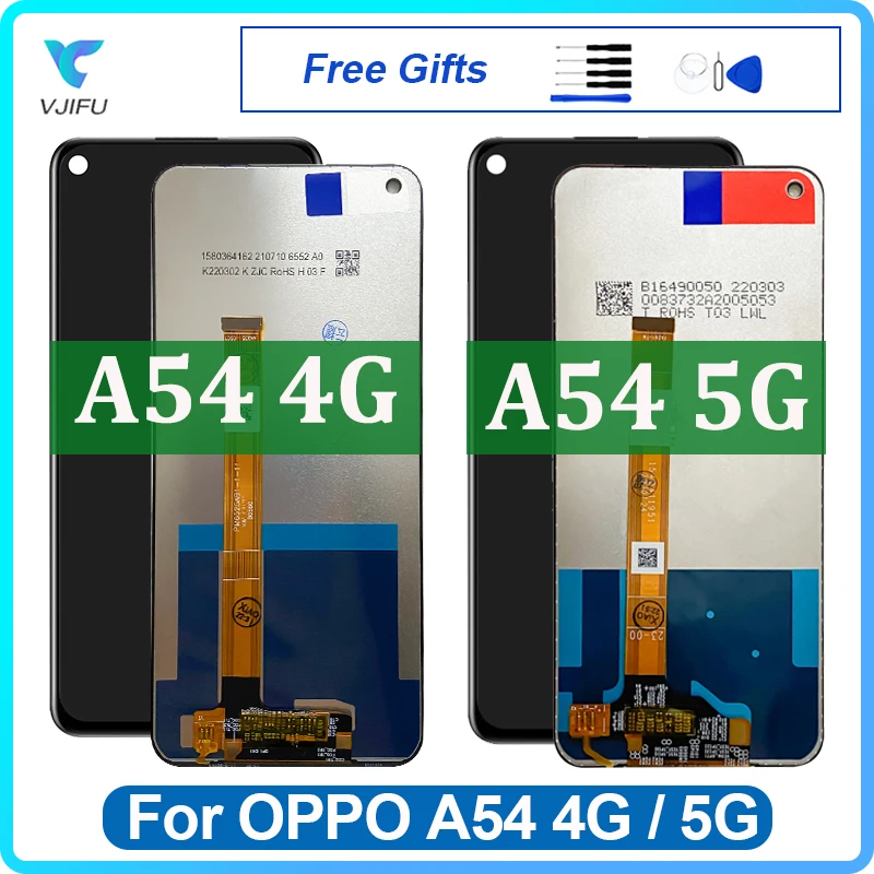 ЖК-дисплей для OPPO A54 5G CPH2195 дисплей сенсорный экран для OPPO A54 4G CPH2239 сменный экран дигитайзер в сборе для ремонта телефона