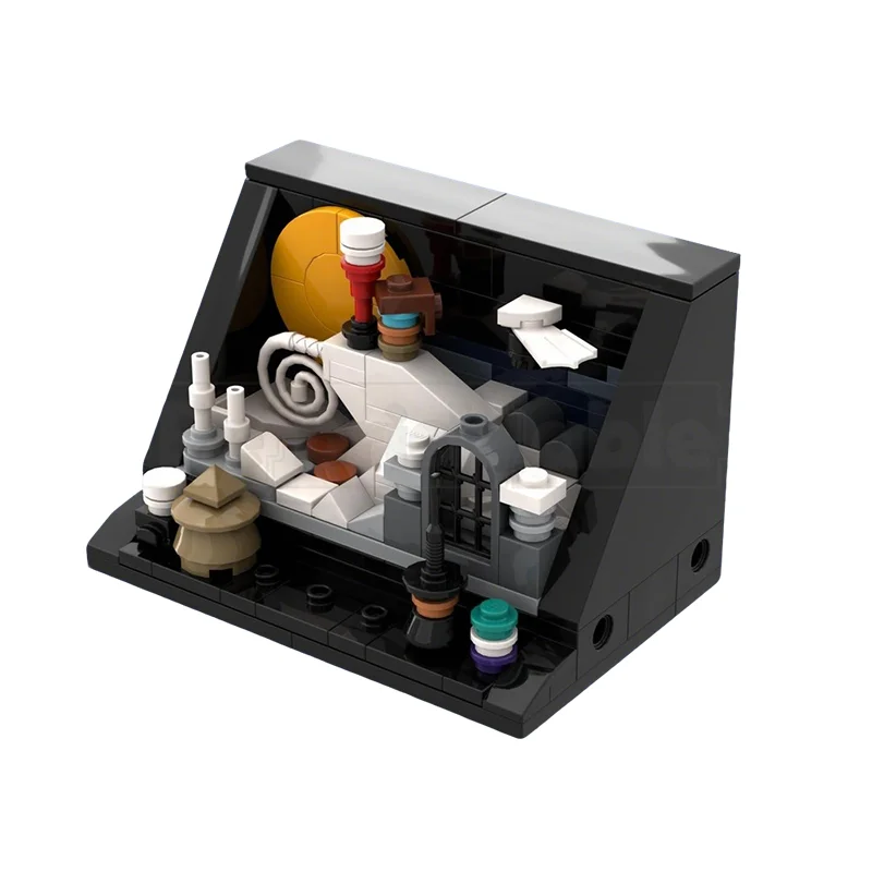 223 шт. MOC Microscale «Кошмар перед Рождеством» 2-в-1 Диорама с холмом, модель из строительных блоков, рождественские подарки, игрушки (art.: 3920dcd218959) - 3920dcd218959
