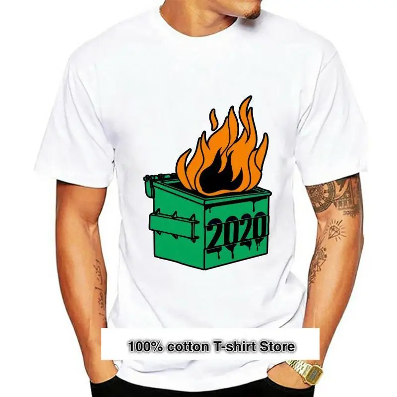 

Camiseta bassica de манга corta para hombre, camiseta de bins Fire, talla europea, 2020
