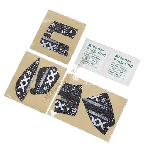 Лента для ручки мыши для Master3, наклейка на мышь, противоскользящая, устойчивая к поту накладка, аксессуары для мыши N7YA