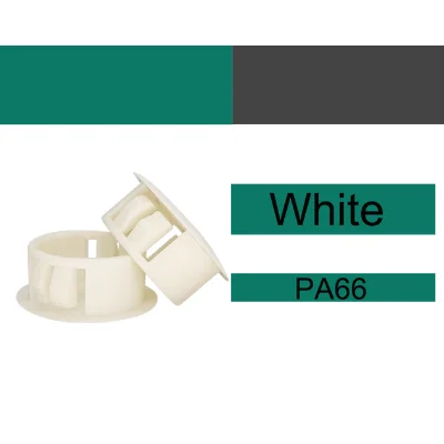 

Пластиковые нейлоновые заглушки 12 мм черные/белые