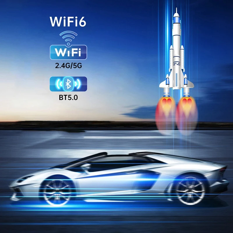 Умная ТВ-приставка RK3528 Android 13 4K 8K HDR WIFI6 2 Гб + 16 ГБ