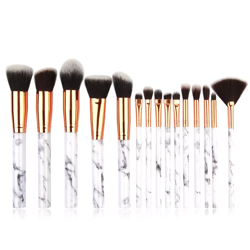 

NEW2023 Shadow Foundation Eyeliner 15 Eye Professional Brush Set Pcs Makeup Face Brush