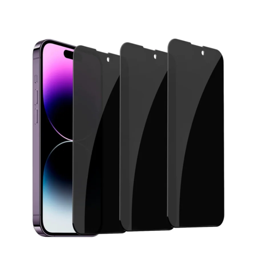 

Новейшая антишпионская защита для экрана из закаленного стекла для iPhone 11 12 13 14 Pro Max