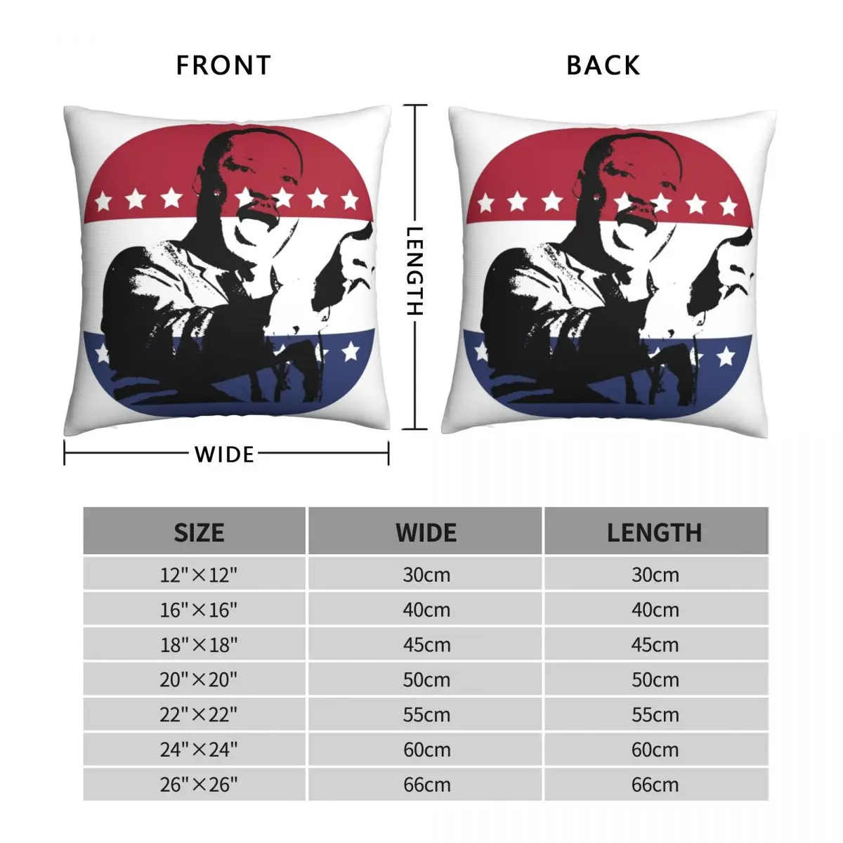 Квадратная подушка Martin Luther King Jr. Day чехол для подушки удобная из полиэстера