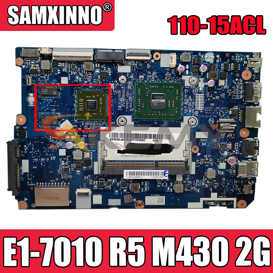 

Материнская плата для ноутбука Lenovo 110-15ACL