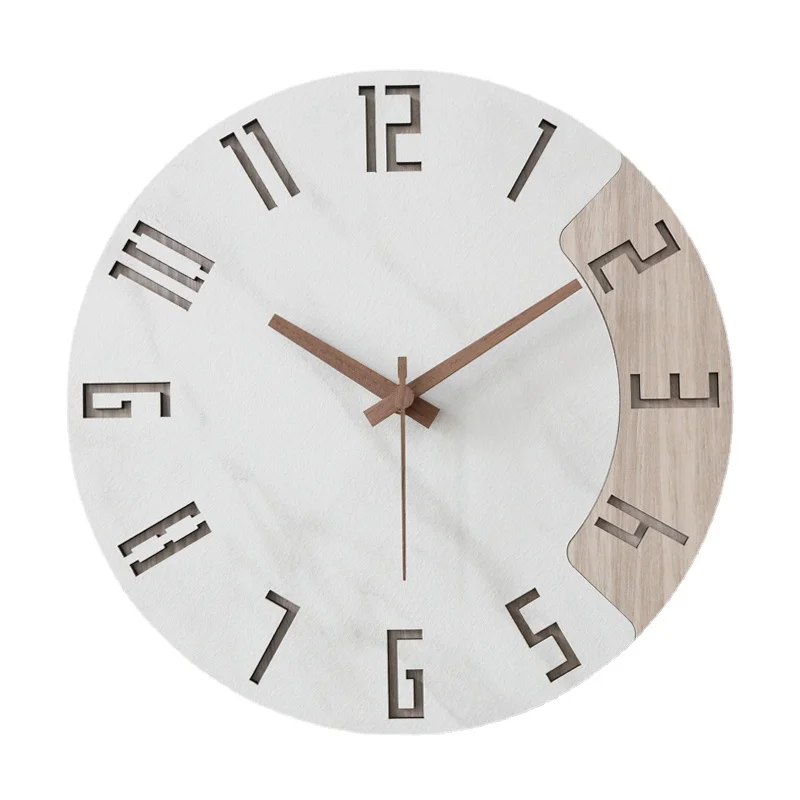 

Nordic Large Wall Clock Modern Design Mechanism Art Original Wall Decoration Items Watch Silent Saat Living Room Furniture