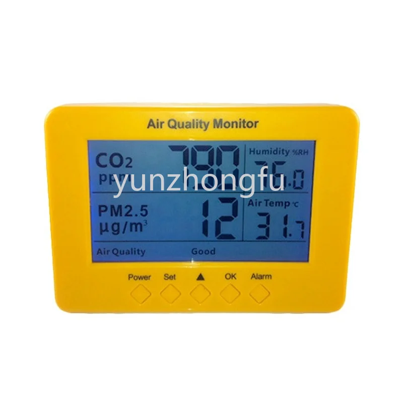 

PM2.5+CO2 Air Quality Monitor MEMS Metal Oxide Sensor