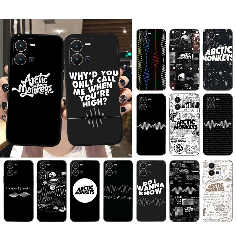 

Phone Case For VIVO Y53S Y33S Y11S Y31 Y21 Y70 Y20 Y21S Y72 Y55 Y76 Y51 Y01 V23E V21 V23 V21E Arctic Monkeys Case
