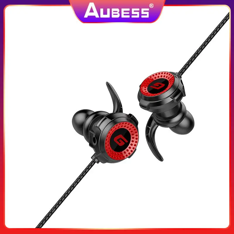 

Headphones Universal With Microphone Wired Headset Compact High Quality Sports Earbuds For Gaming Computer Notebook Portable