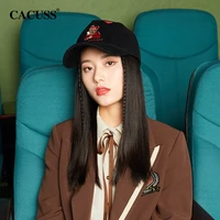 baseball cap spot wholesale winter new womens korean fashion tweed dome cartoon duck tongue hat outdoor riding sun visor