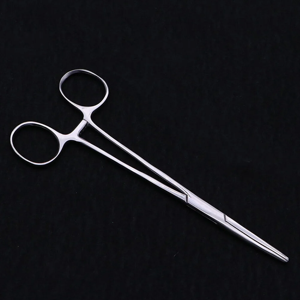 

2pcs Fishing Straight and Curved Forcep Prime Stainless Steel Ear Canal Exclusive Forcep Tool Fishing Clamps Tweezers for