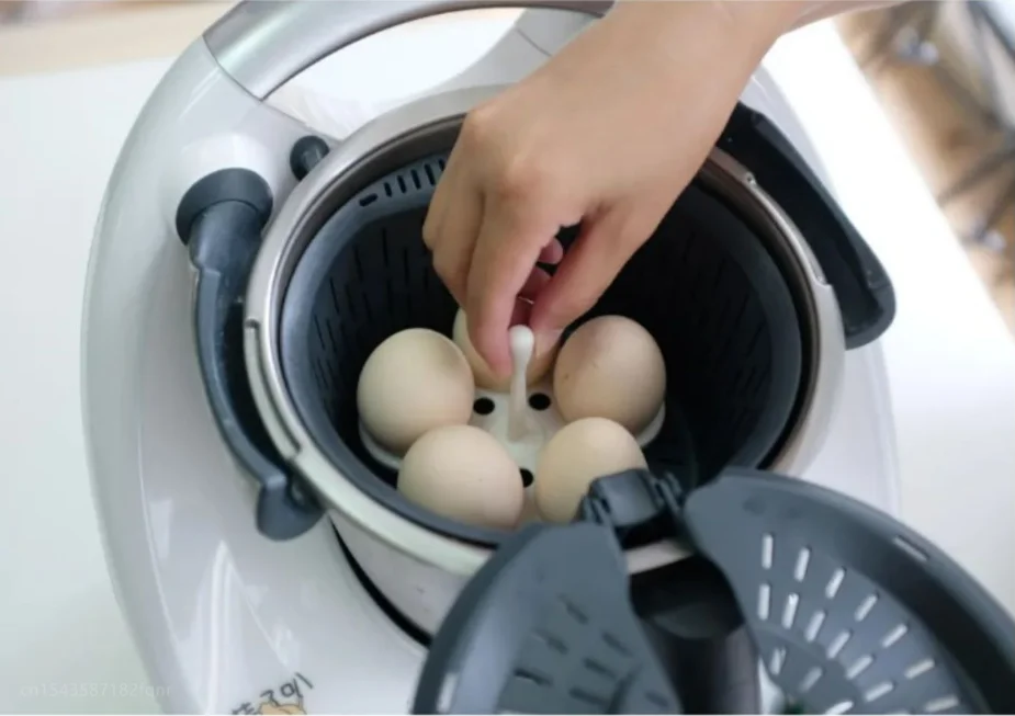 

1 шт. Паровая полка для яиц Thermomix TM6 TM5 tm31, многофункциональная, легкая в эксплуатации, подставка для яиц, кухонные аксессуары 2022