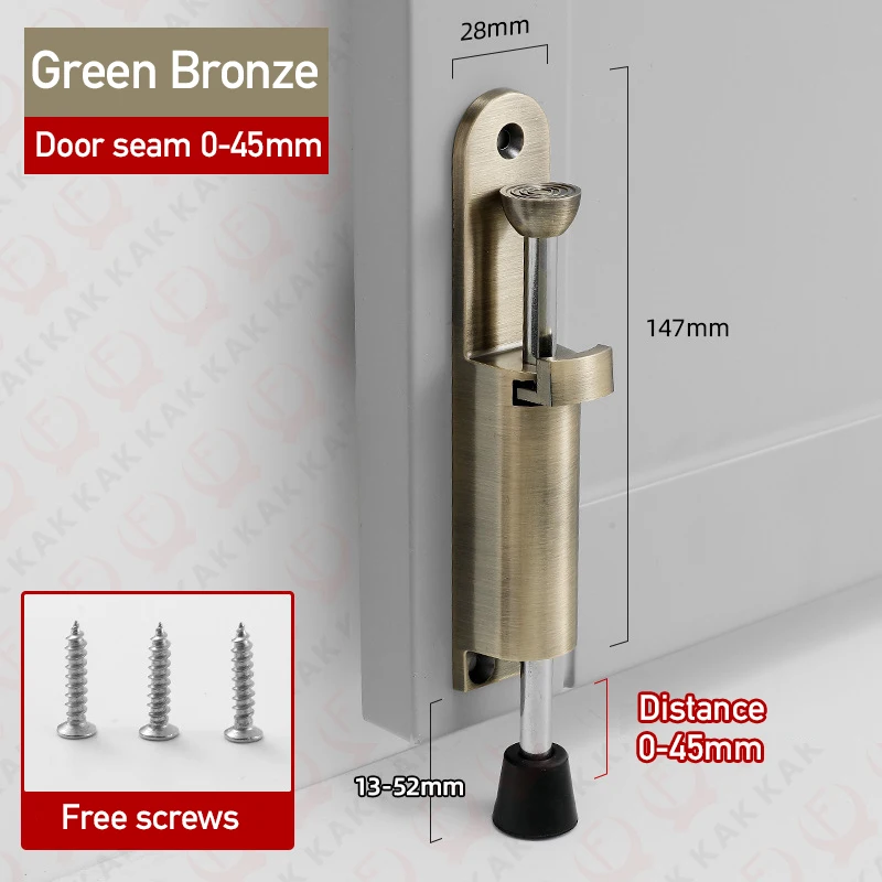 

Прочный дверной ограничитель KAK, резиновая ножка, откидная ножка, стоп-сигнал, ножная педаль, поворотный держатель дверного замка, оборудование для дверей