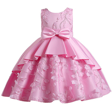 Vestidos Vestido de noche formal de flores para niñas...