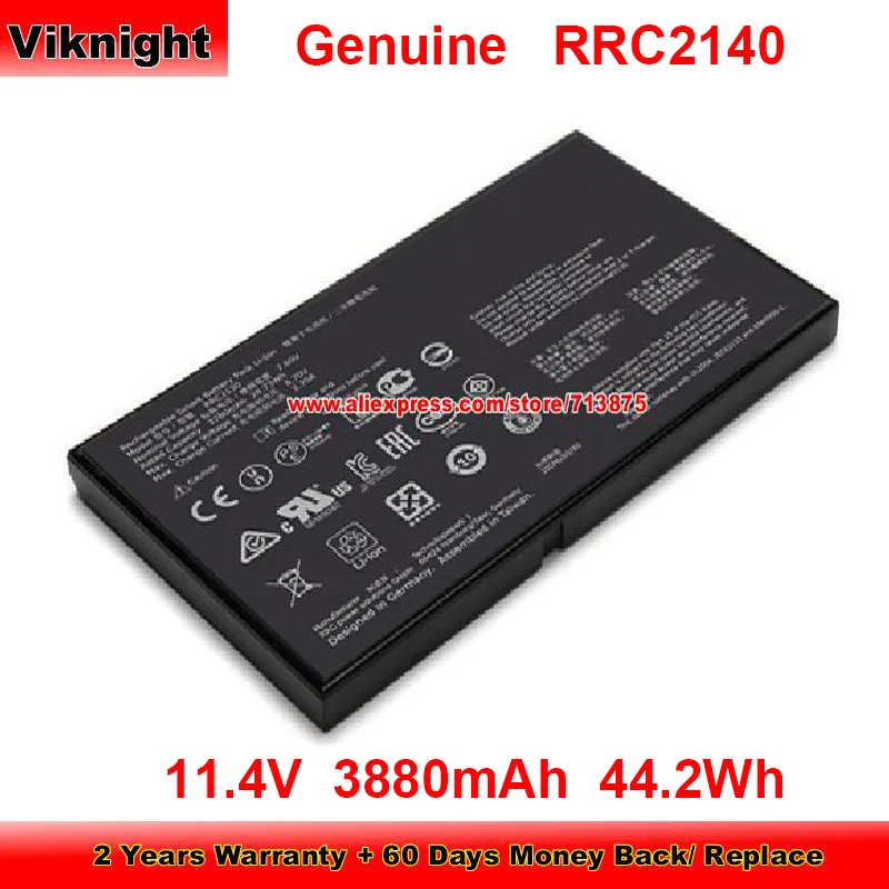 

Genuine RRC2140 Battery for RRC 410767 Laptop 11.4V 3880mAh 44.2Wh