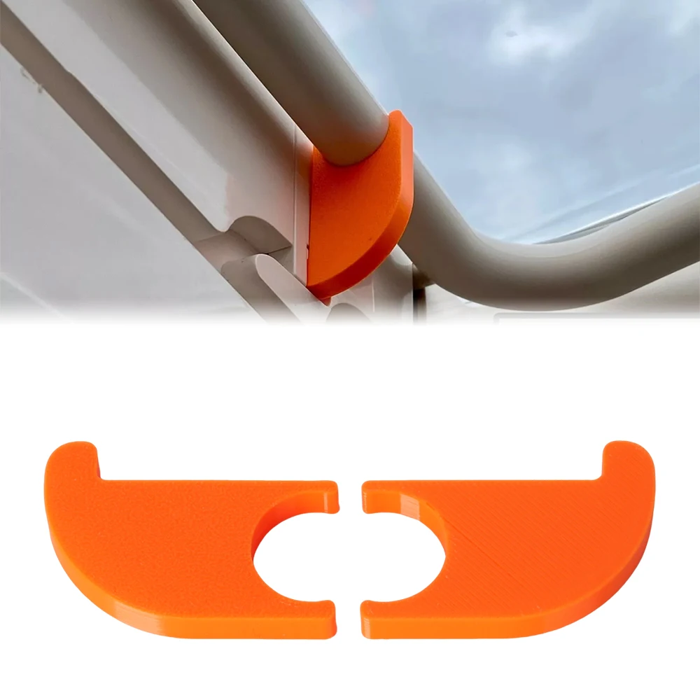 

2 шт. защитный замок на крыше, караван, дом на колесах, замок на крыше, аксессуары для Dometic Midi Mini Heki Skylight