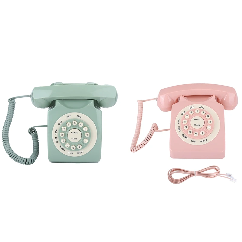 

Retro Phone 80'S Classic Phone/Landline Phone/Home/Hotel Corded Phone European Style Phone