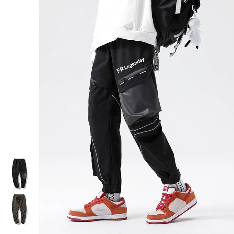 

Cargo Mtb Pants Men Breathable Cotton Multi-pocket Casual Sport Long Leggings Training Hiking Cycling Pants Homme Ciclismo